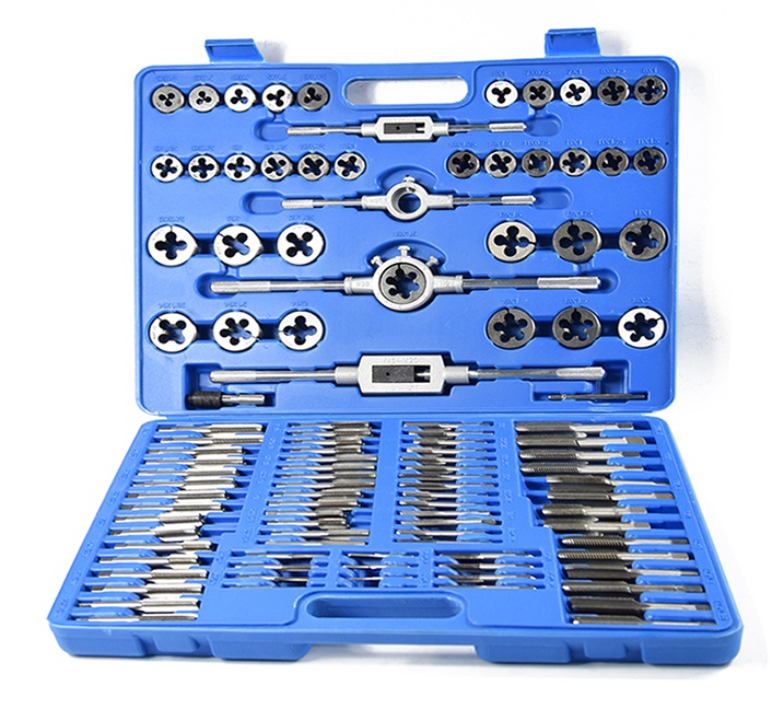 M2-M18 HSS THREADING SET IN CASE 110-PCE - Click Image to Close